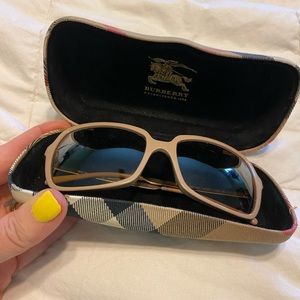 Camel Burberry Sunglasses
